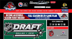 Desktop Screenshot of icehogs.com