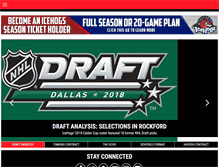 Tablet Screenshot of icehogs.com